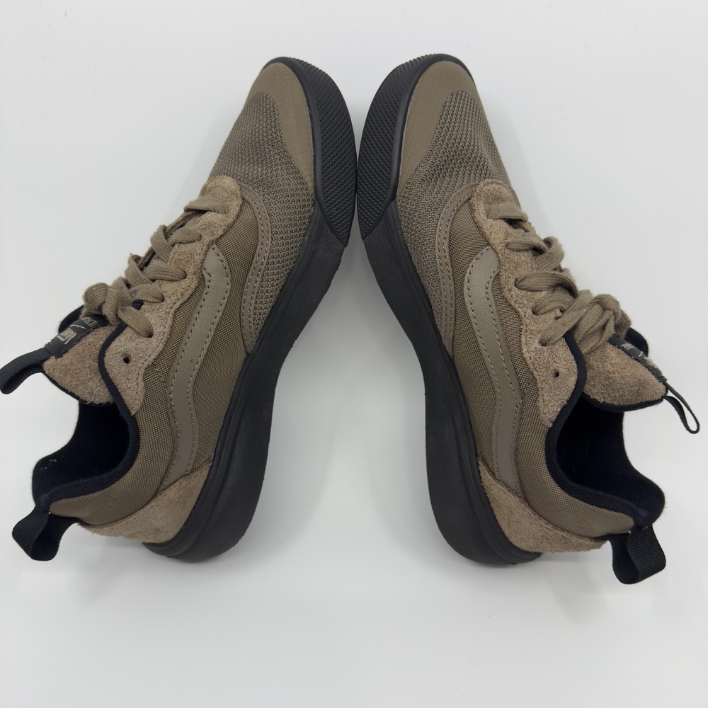 Vans Ultrarange Mesh Skateboard Sneaker Womens 8.5 8 1/2 Brown Black Low Lace Up - Picture 9 of 16